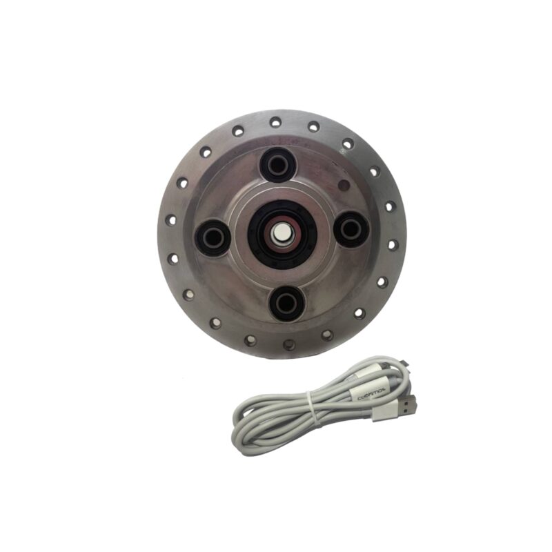 CGL rear hub black and silver (Kokma) توپی عقب CGL مشکی و نقره ای (کوکما) - Image 1