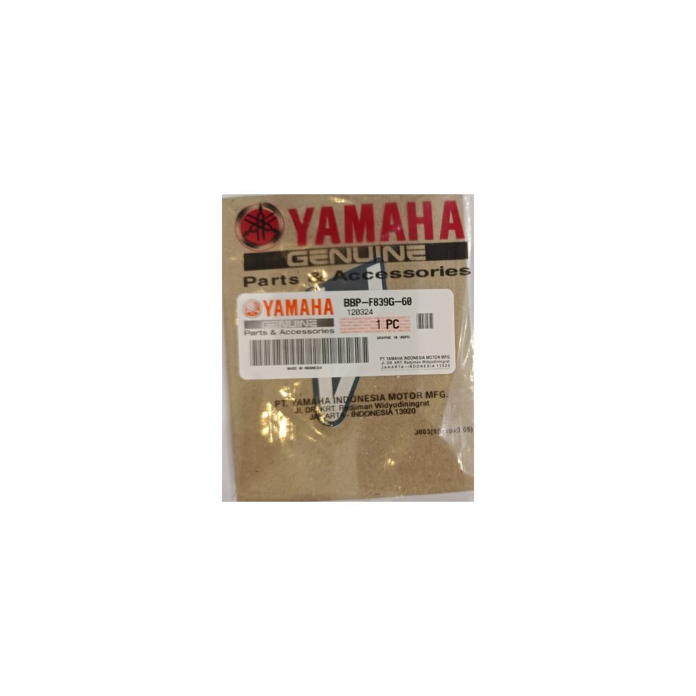 AEROX2023 (Indonesia) (Yamaha) small right headlight side logo navy blue (2) آرم بغل چراغ راست کوچک سرمه ای AEROX2023 با کد فنی (BBP-F839G-60) (اندونزی) (یاماها) - تصویر 1