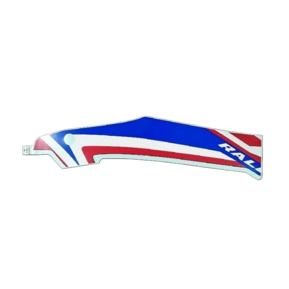 Black right wing emblem CRF RALLY (Honda) آرم بال باک مشکی راست CRF RALLY با کد فنی (86641-K1T-E10ZA) (هوندا) - تصویر 1