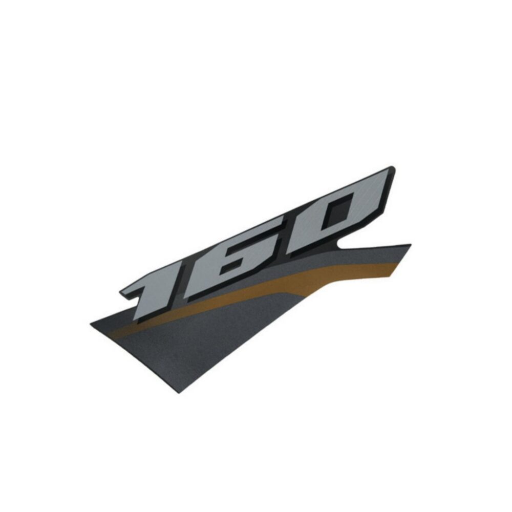 Emblem 160 Front Left VARIO160 ABS Technical Code (86646-K2S-N30ZA) (Indonesia) (Honda) آرم 160 جلو چپ VARIO160 ABS با کد فنی (86646-K2S-N30ZA) (اندونزی) (هوندا) - تصویر 1