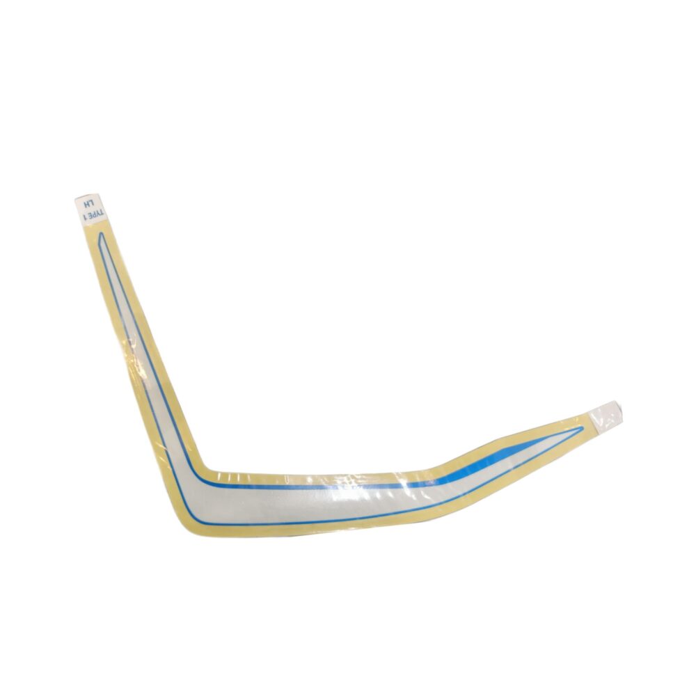 Logo next to the left blue light CLICK125 (Honda) آرم بغل چراغ چپ آبی CLICK125 با کد فنی (86642-K60-T70ZE) (هوندا) - Image 1