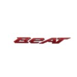 آرم برجسته قرمز BEAT با کد فنی (86834-K1A-N70ZA) (اندونزی) (هوندا)