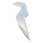 فلاپ تل فرمان راست سفید CLICK160 ABS با کد فنی (53208-K2S-N10ZC) (هوندا)