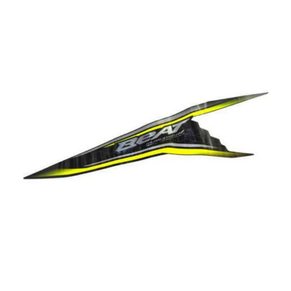 Black Right Guitar Logo BEAT2022 (Indonesia) (Honda) آرم گیتاری راست مشکی BEAT2022 با کد فنی (8683A-K1A-N10ZC) (اندونزی) (هوندا) - تصویر 1