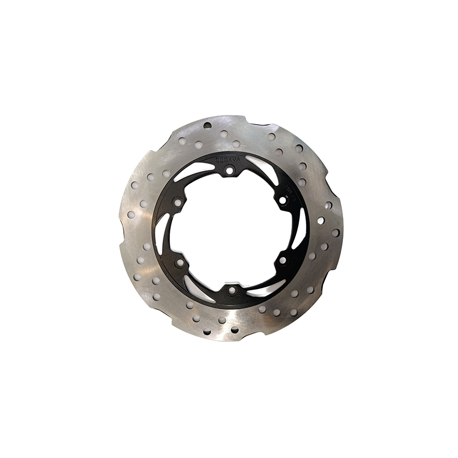 Rear brake disc with stainless steel NS200 دیسک ترمز عقب با فولاد استیل ضد زنگ NS200 (کوچک) (کد 4) (کوکما) - Image 1