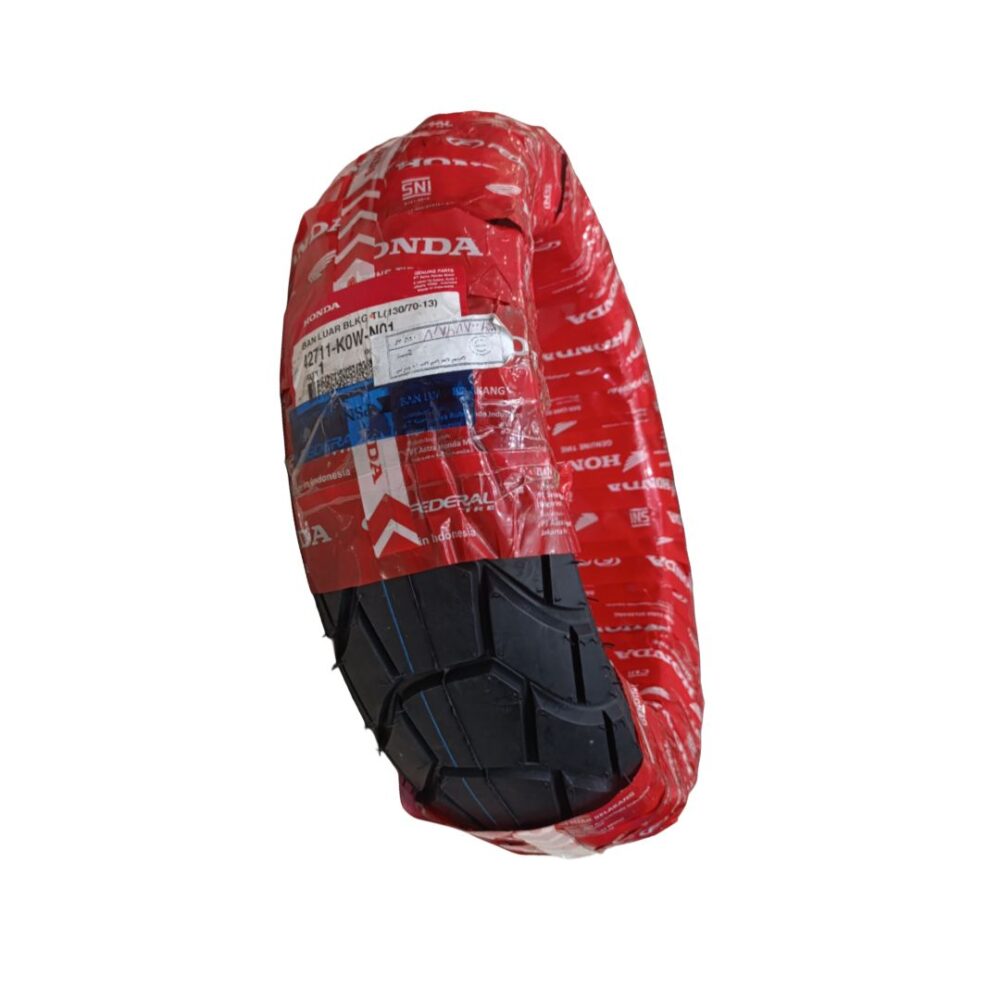 Rear tire ADV150 (FEDERAL) تایر عقب ADV150 با کد فنی (42711-K0W-N01 (130/70-13)) (اندونزی) (FEDERAL) - Image 1