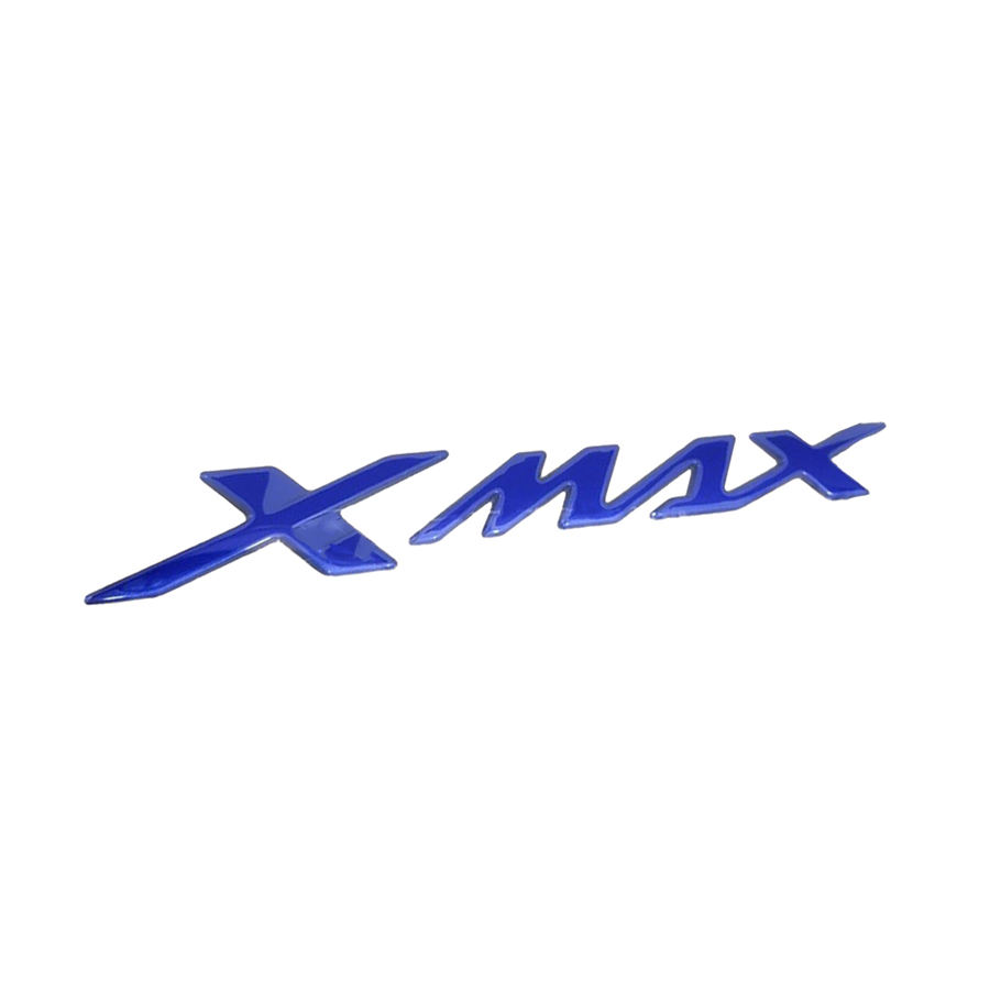 Blue XMAX (Indonesia) logo (Yamaha) آرم آبی XMAX با کد فنی (B74-F173B-40) (اندونزی) (یاماها) - Image 1