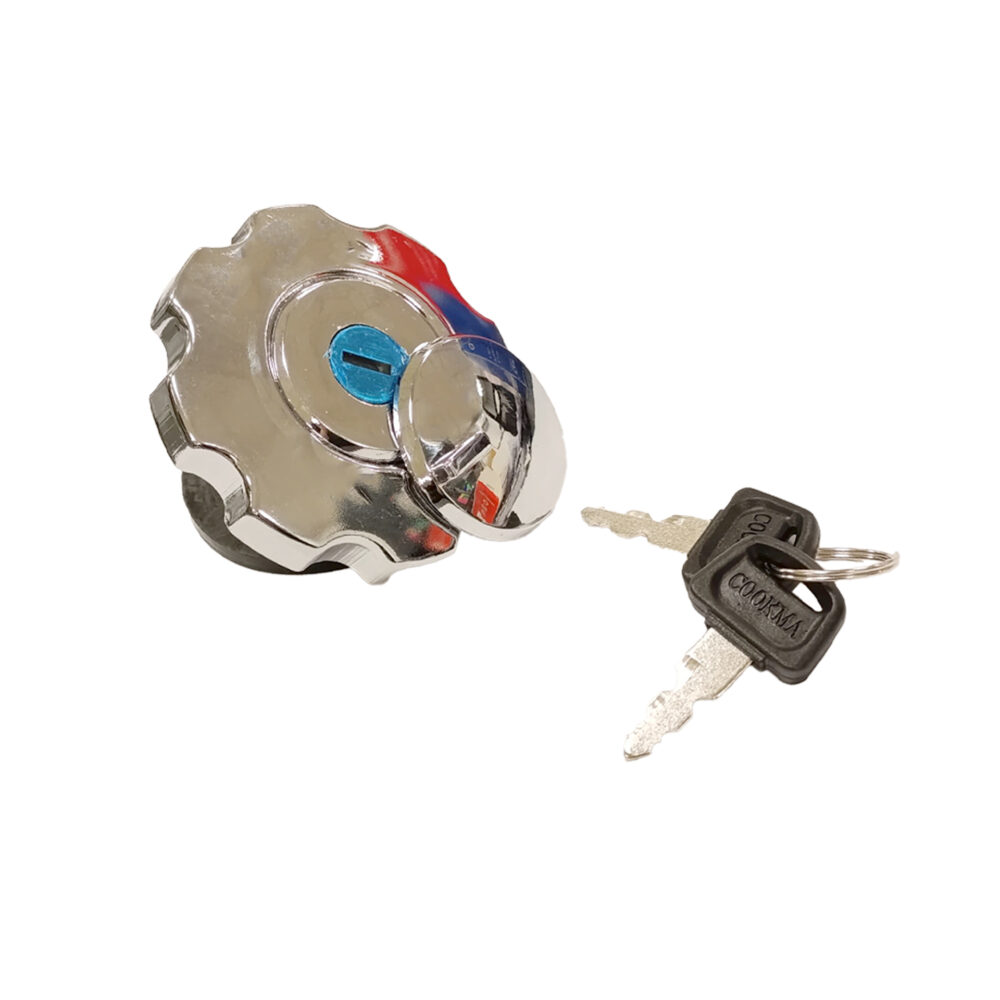 CDI steel tank cap with extra gasket (Kokma) درب باک استیل CDI با واشر اضافه با کد فنی (B-01-004) (کوکما) - Image 1