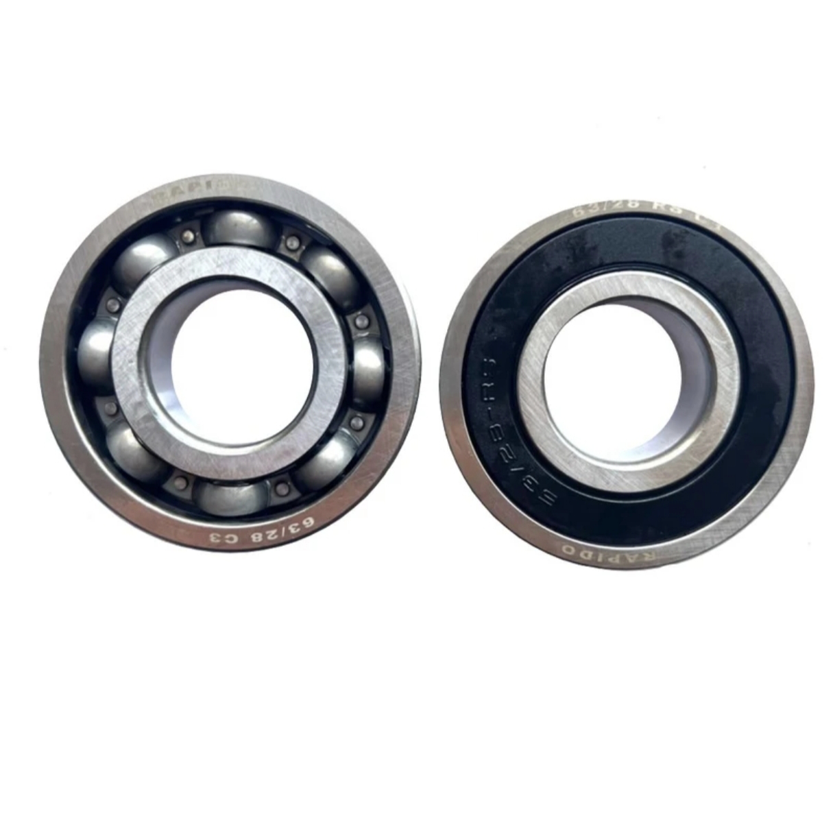 Complete crankshaft bearing (Rapido) بلبرینگ میل لنگ کامل (سمت برق و کلاج) (راپیدو) 63/28P - Image 1