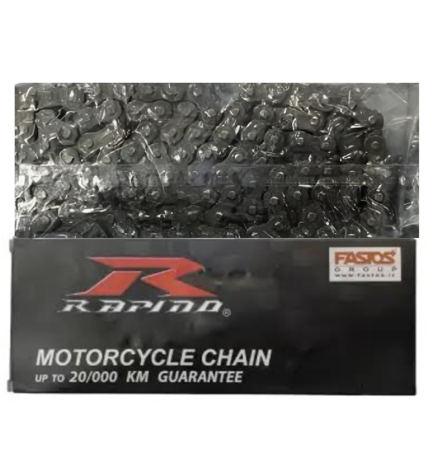 Rapido motorcycle chain, model 428H_110 زنجیر چرخ موتور سیکلت راپیدو مدل 428H_110 - Image 1