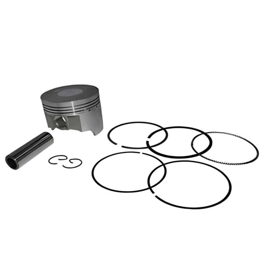 Ring and piston with metal box 200_75 (Rapido) CG.CDI رینگ و پیستون با جعبه فلزی 75_200 با رینگ RIK (راپیدو) CG/CDI - Image 1