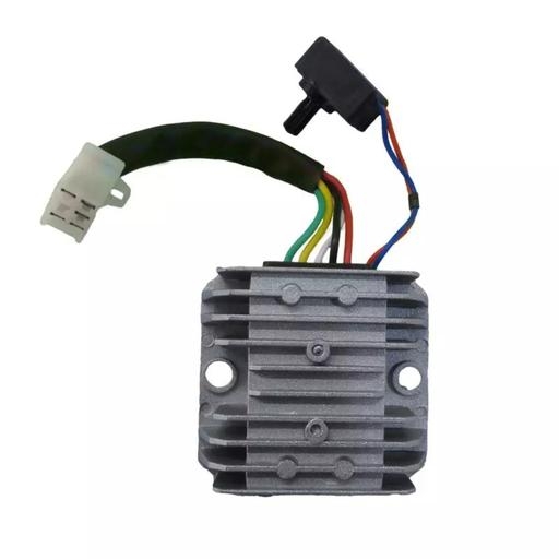 Mahan 5-wire charger with male socket and volume, spare شارژر 5 سیم سوکت نری ولوم دار ماهان یدکی - Image 1