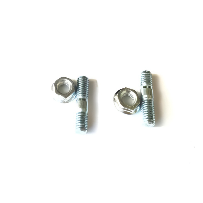 Carburetor-connector-double-headed-bolt-with-Lyon-nut پیچ دوسر رابط کاربراتور با مهره لیون - Image 1