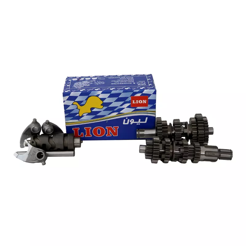 Complete gearbox 200-250 Lion گیربکس کامل ۲۰۰-۲۵۰ با بوش برنجی لیون - تصویر 1
