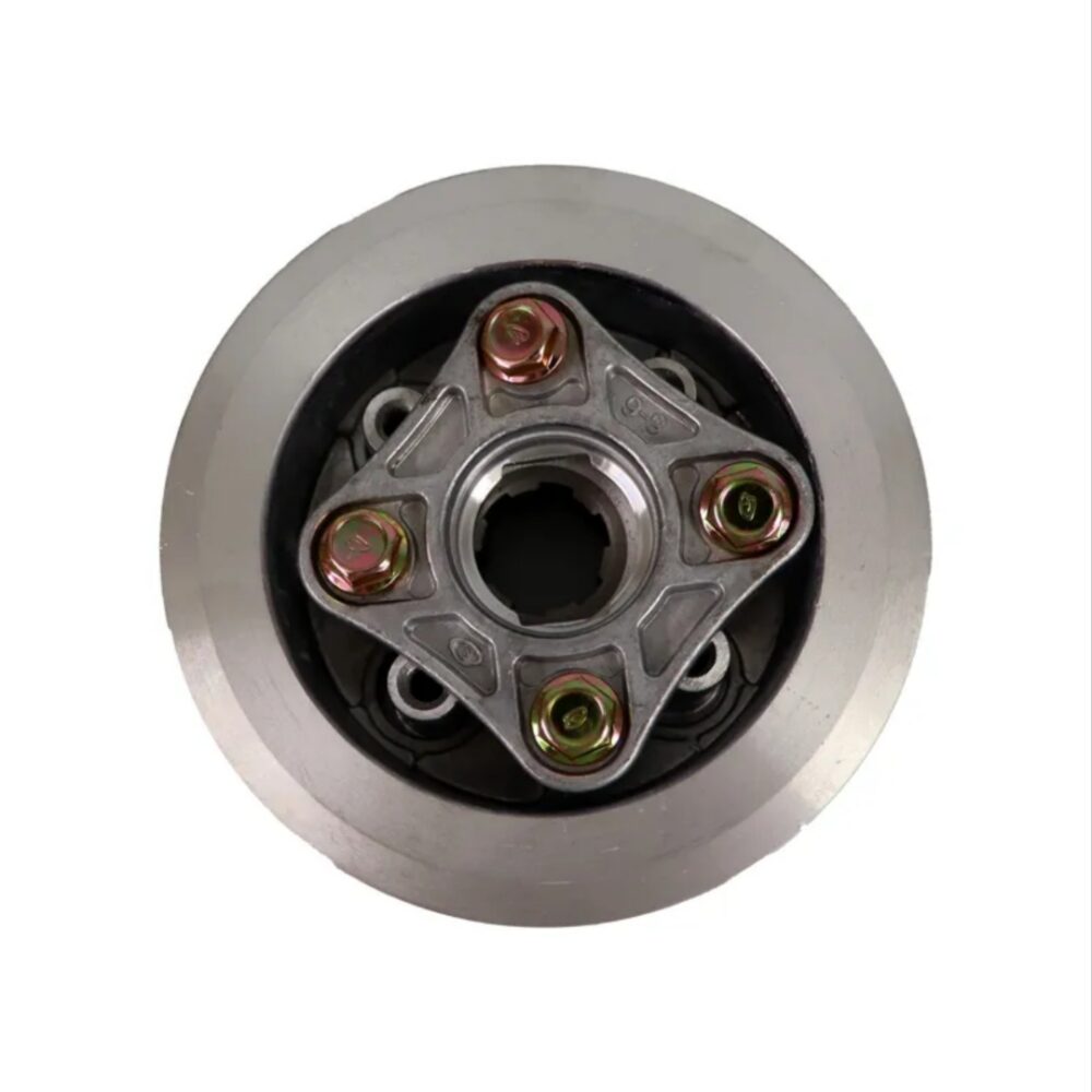 Four 3-piece clutch horns with 4 Lyon screws چهار شاخ کلاج 4 پیچ با صفحه طلایی کامل لیون - Image 1