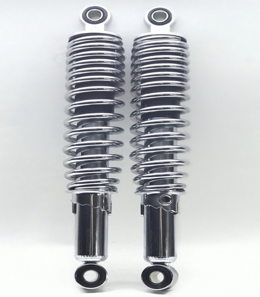 Thick chrome rear shock absorber Rapido CG.CDI کمک فنر عقب ضخیم کروم راپیدو CG/CDI - Image 1