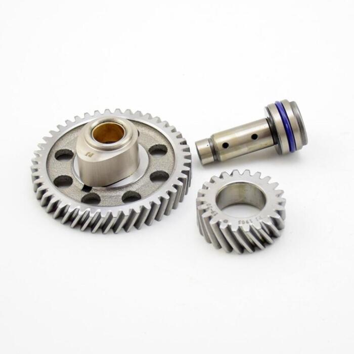 Upper and lower timing gears with Lyon 3-piece cam دنده تایم بالا و پایین با میلبادامک ۳ تکه لیون - Image 1