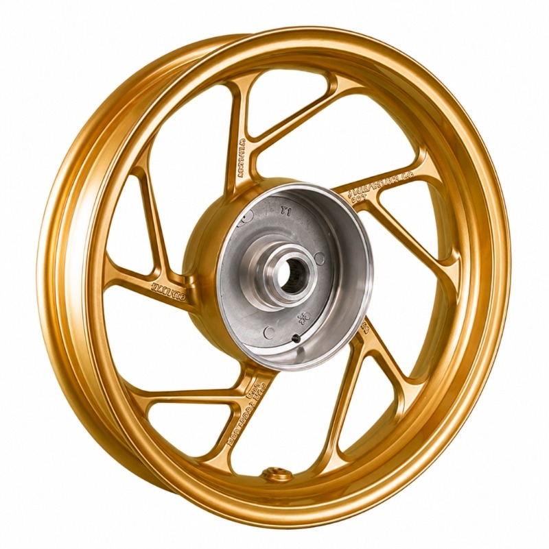Click 170 rear aluminum wheel with Hadidravan brak چرخ آلومينيومی كليک 170 عقب لنتی حدیدروان - Image 1