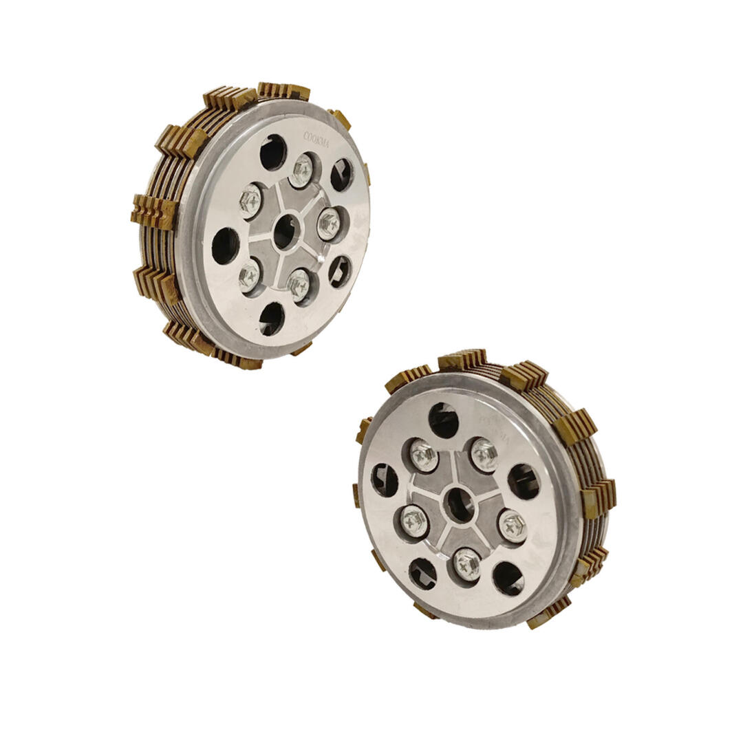 Four complete clutch plates with Benelli 150 plate چهار شاخ کلاج کامل با صفحه بنلی 150 با کد فنی (T-05-010) (کوکما) - Image 1