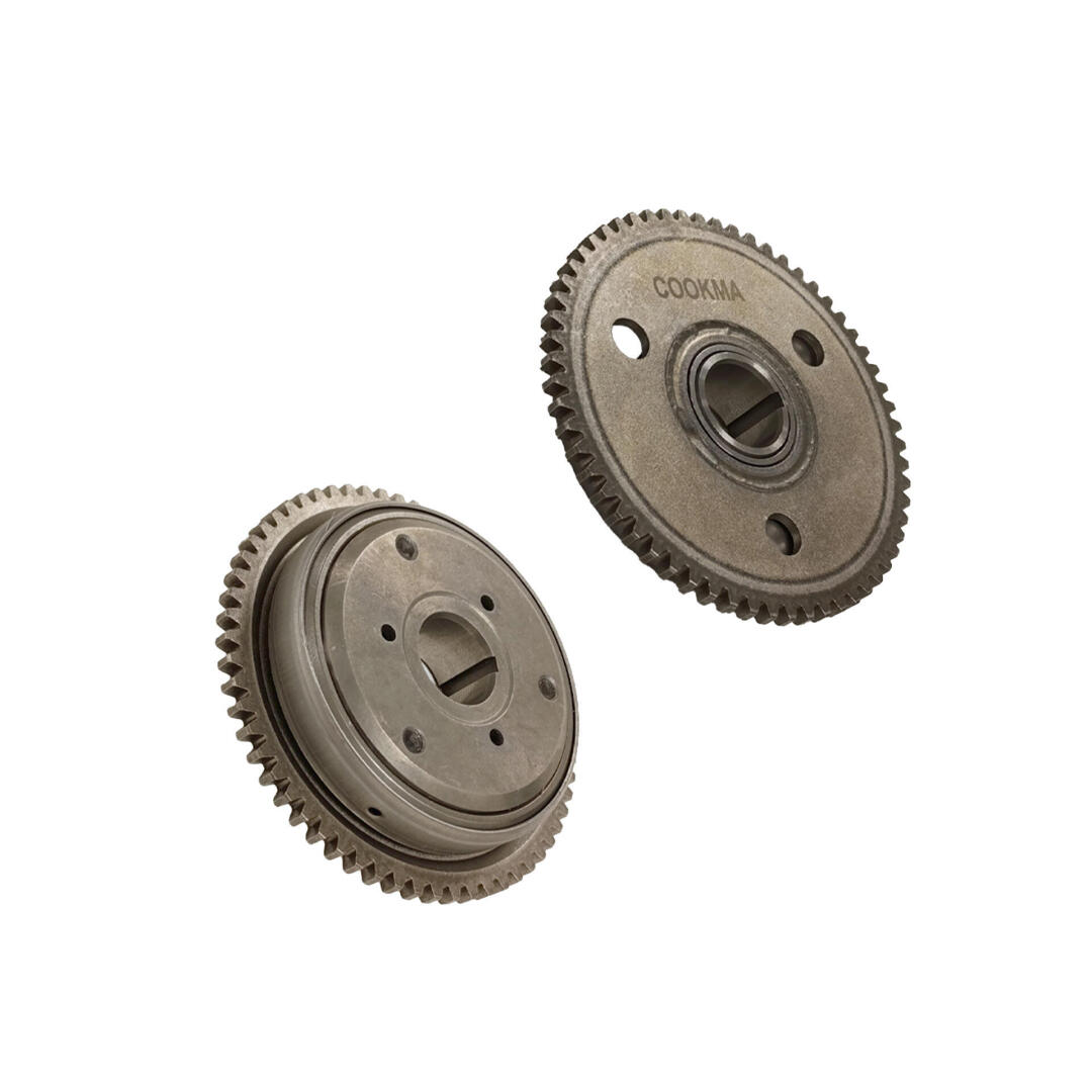 Starter gear with click design bearing with techni دنده استارت با بلبرینگ طرح کیلیک با کد فنی (E-21-017) (کوکما) - Image 1