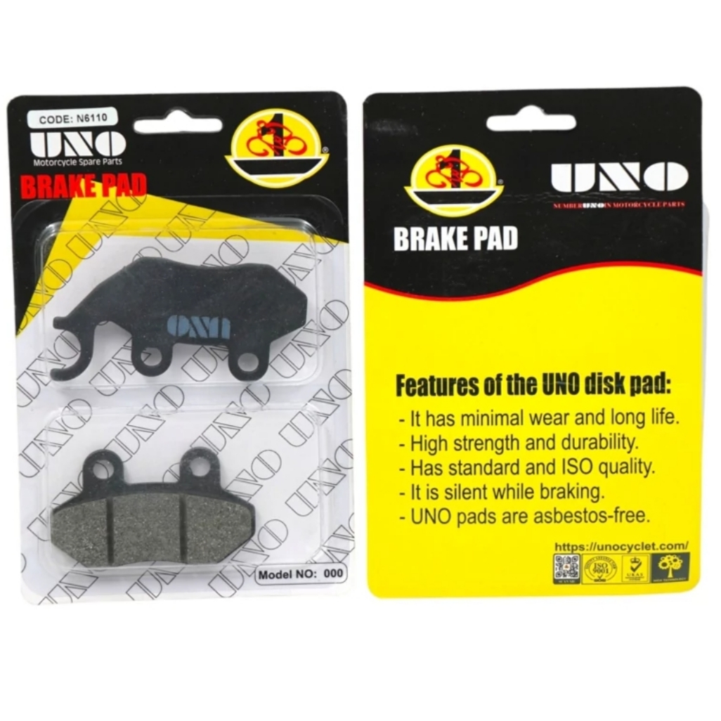 N6110 Ono disc pad لنت دیسکی N6110 اونو - تصویر 1