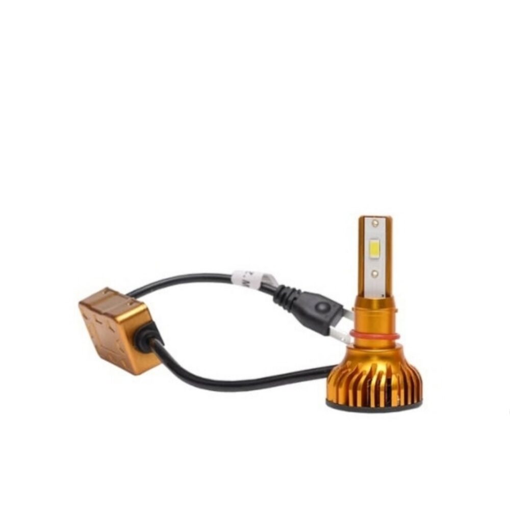 ZY Brand Single-Color LED Headlight (Code 3) هدلایت (کد3) تک رنگ فن دار ترانس دار برند ZY - تصویر 1
